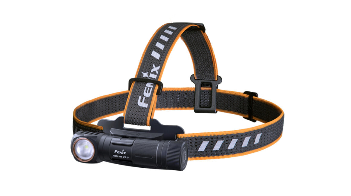 Fenix HM61R Amber V2.0 Headlamp, Rechargeable