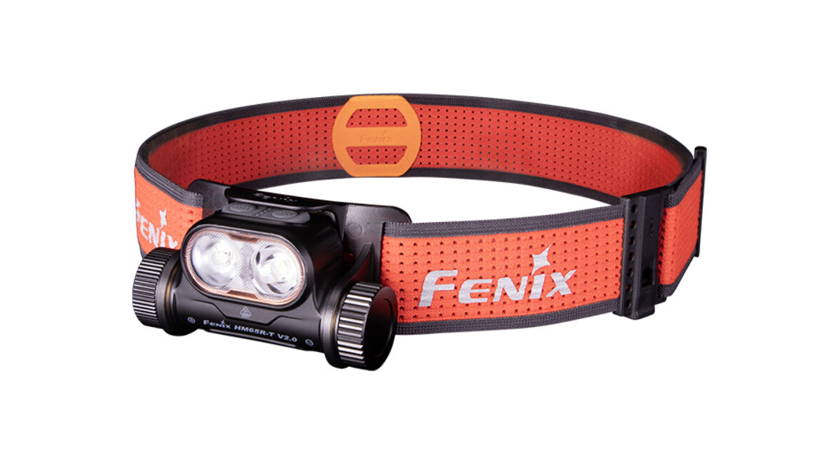 Nabíjateľná čelovka Fenix HM65R-T V2.0, červená
