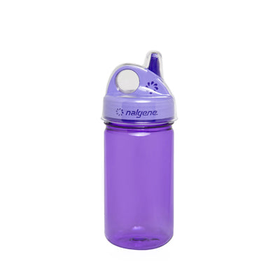 Nalgene Grip-n-Gulp Sustain Kids Water Bottle 0.35L, Purple