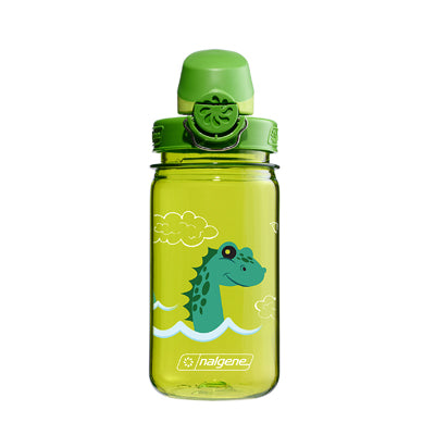 Nalgene Grip-n-Gulp Sustain Water Bottle 0.35L, Green Nessie