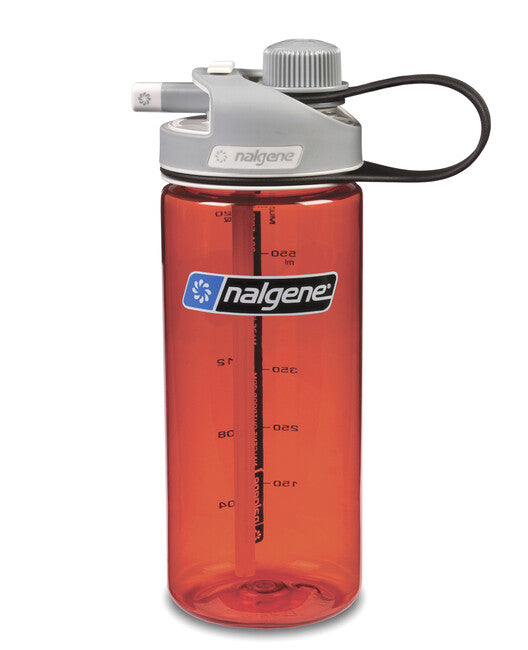 Nalgene Multi Drink Sustain Drinking Bottle 0.6L Red