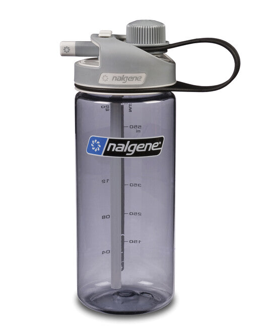 Nalgene Multi Drink Sustain Water Bottle 0.6L Grey