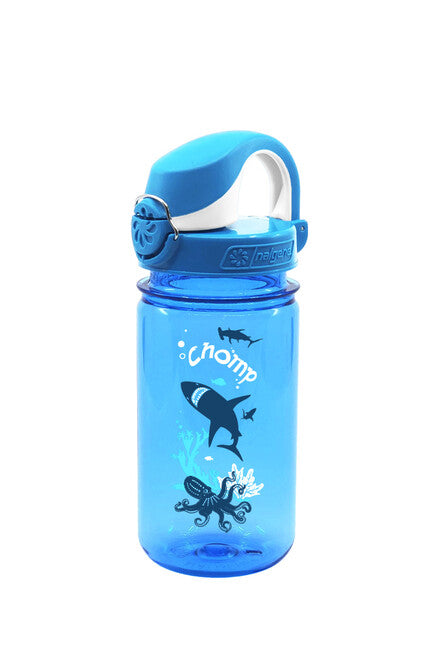 Nalgene OTF Kids Sustain Water Bottle 0.35L, Blue Chomp