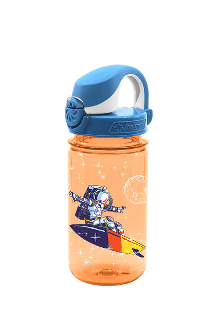 Nalgene OTF Kids Sustain Water Bottle 0.35L Orange Astronaut