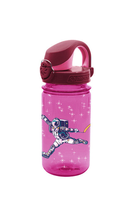 Nalgene OTF Kids Sustain Water Bottle, 0.35L, Pink Astronaut
