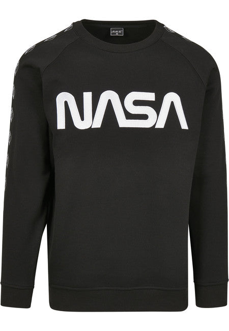 Urban Classics NASA Wormlogo Rocket Men's Hoodie, Black