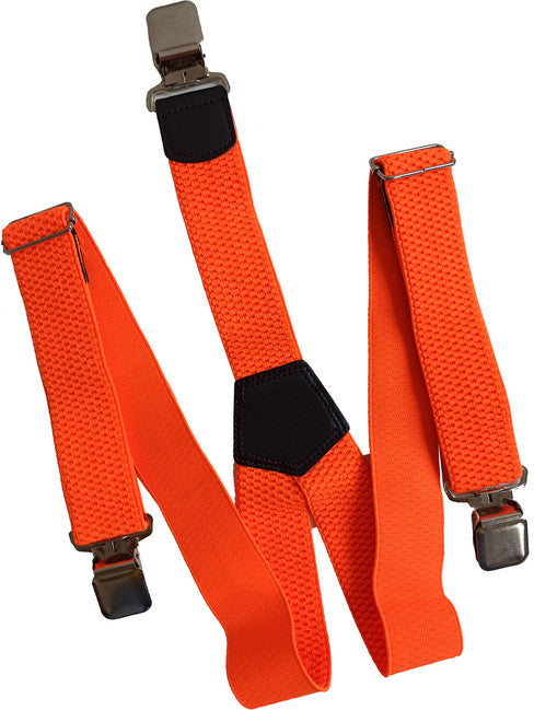 O&T Straps Natur clip Pants, Orange
