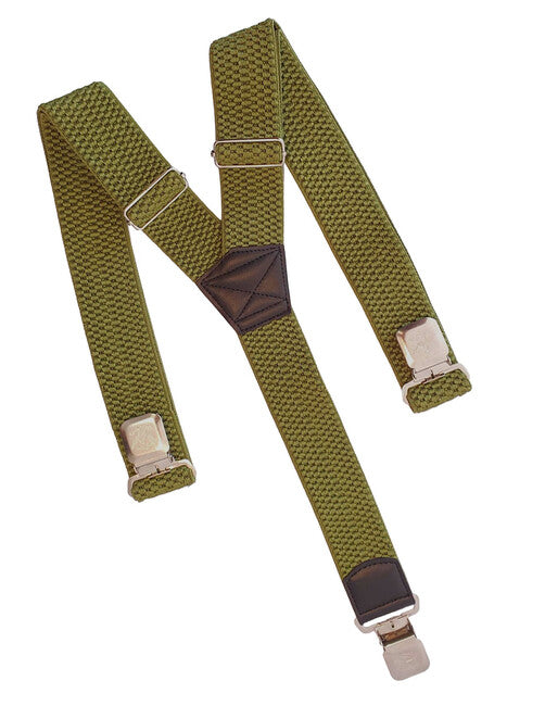 O&T Trousers Straps Natur Clip, Light Green