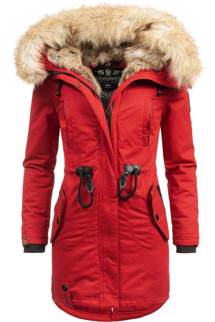 Navahoo Bombii Women's Winter Jacket with Fur