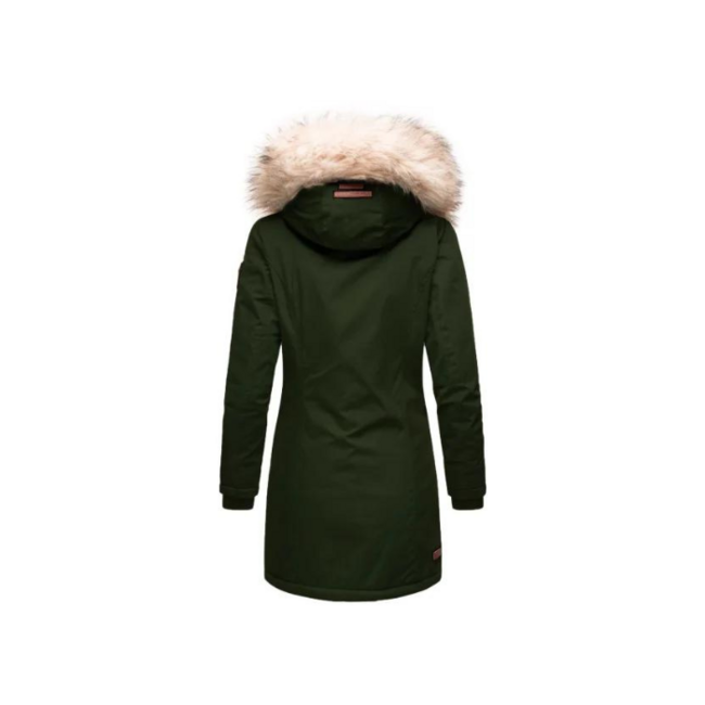 Navahoo Cristal Women's Winter Jacket with Hood and Fur