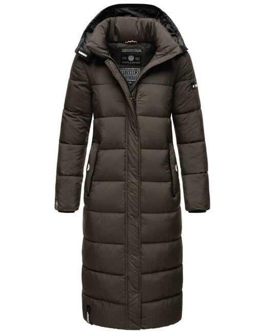 Navahoo Women's Long Winter Parka Isalie, Anthracite