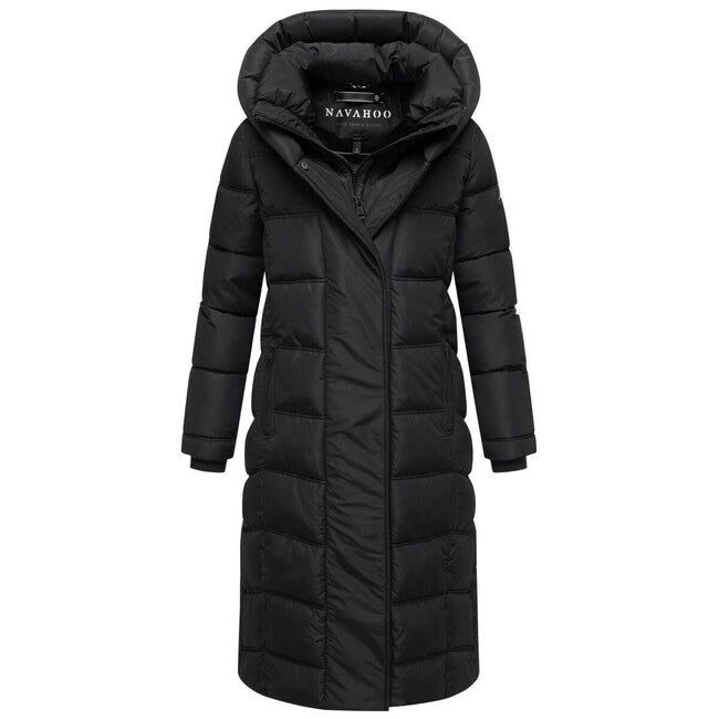 Navahoo Women's Winter Jacket ENGELSFEDER XIV, Black
