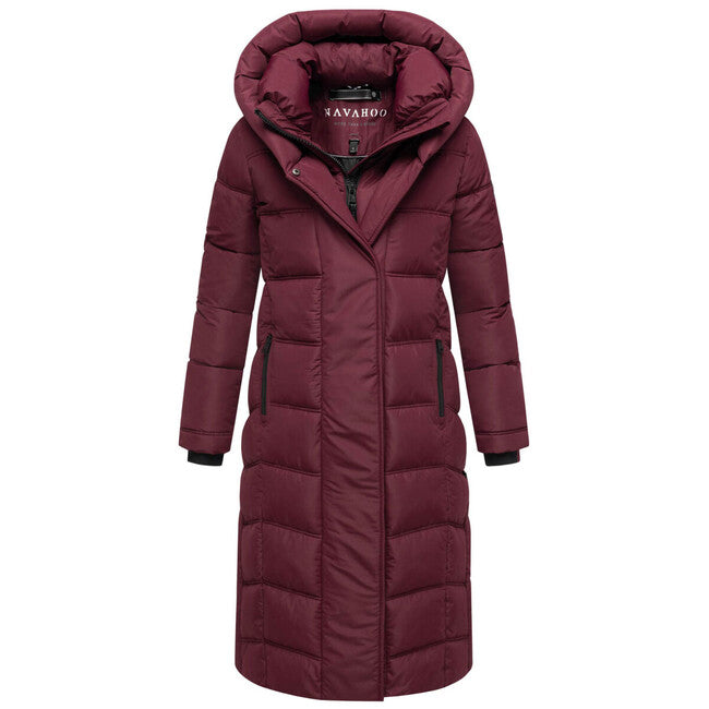 Navahoo Women's Winter Coat ENGELSFEDER XIV, Wine