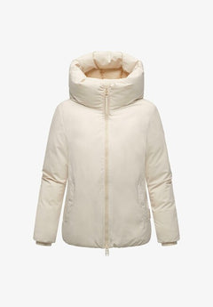 Navahoo Blutenlicht 14 women's winter jacket, cream