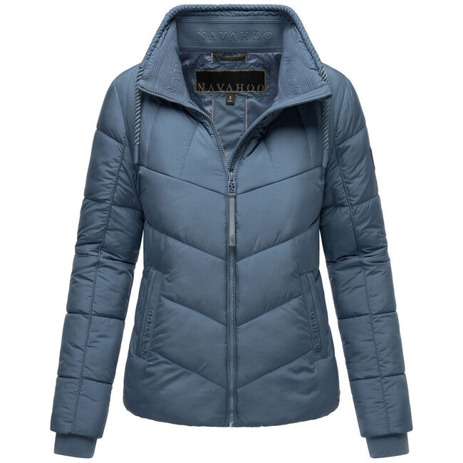 Navahoo Women's Winter Jacket Liebesfee, Dusty Blue
