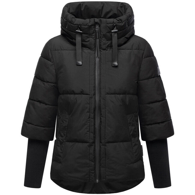 Navahoo Women's Winter Jacket LOTUSHERZ XIV, Black