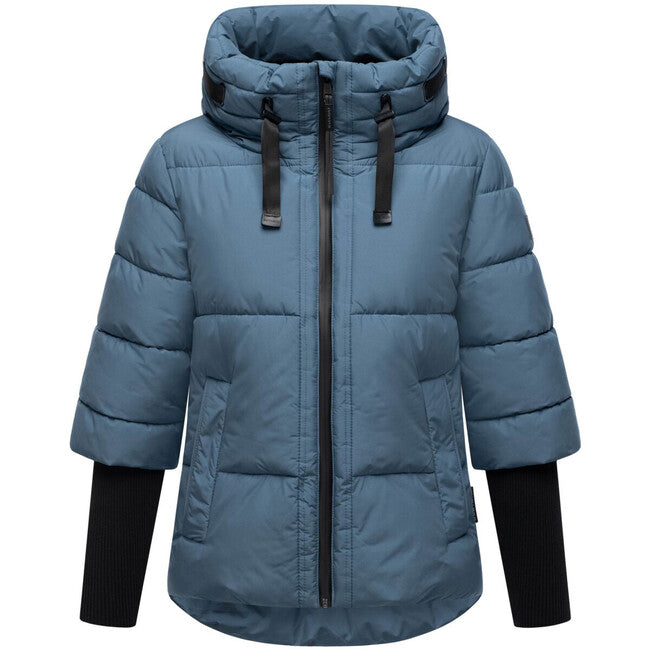 Navahoo Women's Winter Jacket LOTUSHERZ XIV, Dusty Blue
