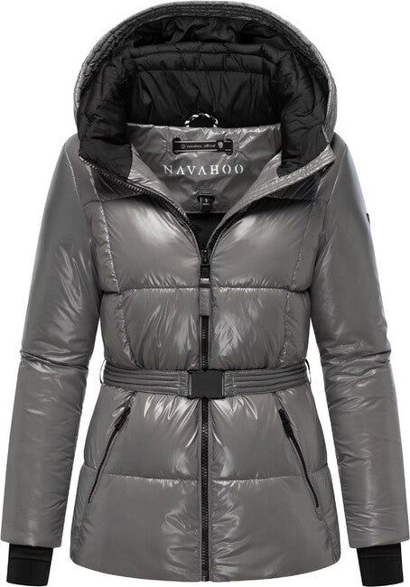 Navahoo Women's Winter Jacket EISGLANZ, Grey