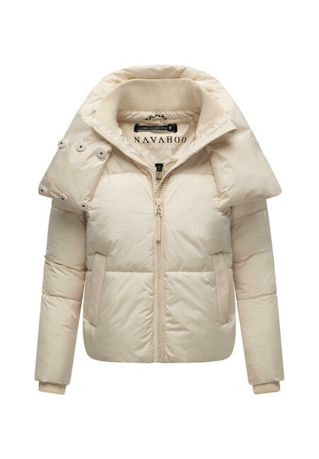 Navahoo Women's Winter Jacket Traumelfe 14, Cream