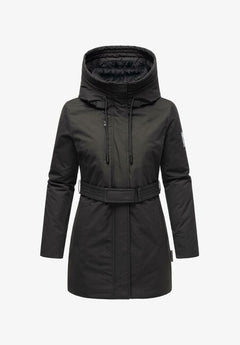 Navahoo Eishauch women's winter parka with hood, black