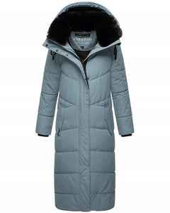 Navahoo HINGUCKER women's winter hooded jacket, powder blue