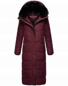 Navahoo HINGUCKER women's winter jacket with hood, wine