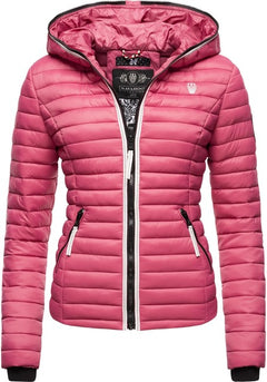 Navahoo Kimuk Princess women's transitional jacket with hood, Berry