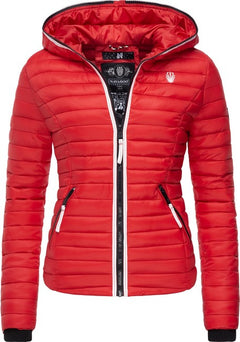 Navahoo Kimuk Princess women's transitional jacket with hood, red
