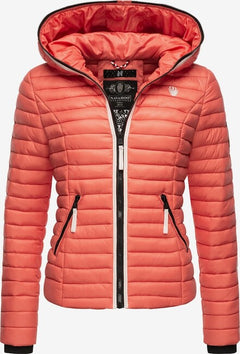 Navahoo Kimuk Princess women's transitional jacket with hood, Coral