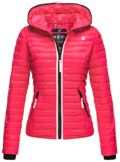 Navahoo Kimuk Princess women's transitional jacket with hood, pink