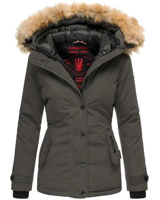 Navahoo Laura Women's Winter Jacket with Hood
