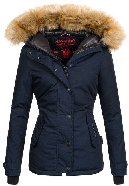Navahoo Laura Women's Winter Jacket with Hood