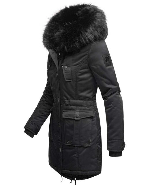 Navahoo Women's Winter Jacket Luluna Princess, Black