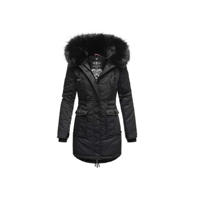 Navahoo Women's Winter Jacket Luluna Princess, Black