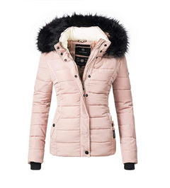 Navahoo Miamor women's winter hooded jacket, pink
