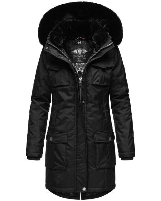 Navahoo Tiniis Women's Winter Jacket with Hood