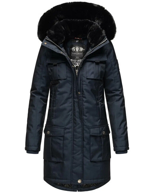 Navahoo Tiniis Women's Winter Jacket with Hood