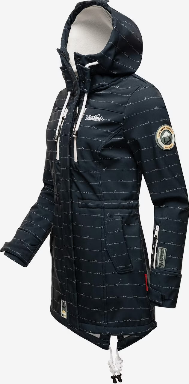 Marikoo ZIMTZICKE P Women's Winter Softshell Jacket with Hood