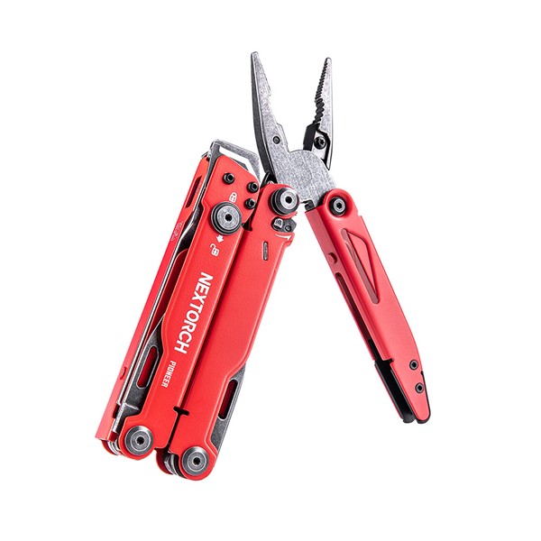 NexTorch® Pioneer MT20RE Multifunctional Tool Rescue Edition, Red