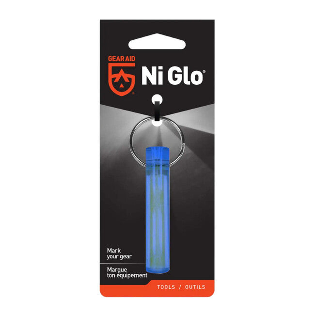 Ni-Glo Glow Marker Keychain, Blue