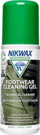 Nikwax čistiaci gél s kefkou na športovú obuv Footwear Cleaning Gel Brush 125ml