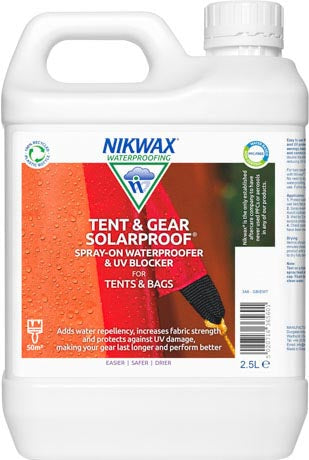 Nikwax impregnačný prípravok na stany a outdoorové vybavenie Tent & Gear Solar Proof 2.5l