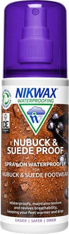 Nikwax impregnačný prípravok v spreji na nubuk a semiš Nubuck & Suede Proof Spray 125ml