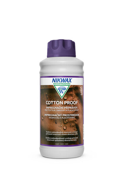 Nikwax Impregnačný prostriedok na bavlnu a plátno Cotton Proof V13.1 1l