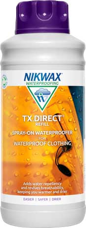 Nikwax Impregnačný sprej na nepremokavé oblečenie TX.Direct Spray-On 1l