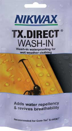 Nikwax TX.Direct Wash-In Waterproof Clothing Cleaner Sachet 100ml