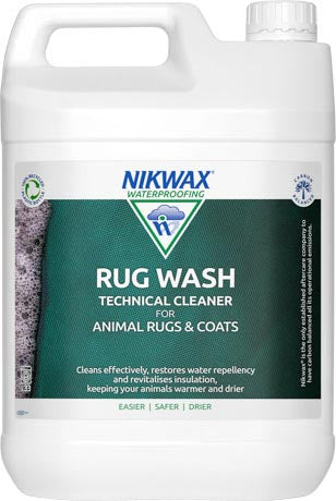 Nikwax Rug Wash Special Cleaning Product for Pet Rugs and Blankets, 5l