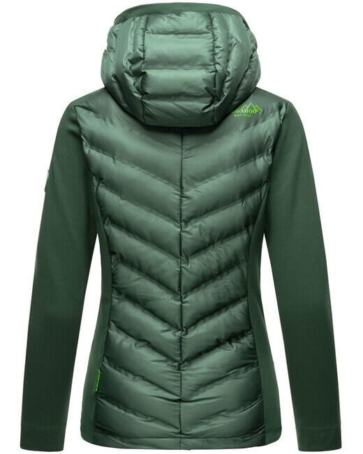 Navahoo NIMM MICH MIT women's outdoor jacket, dark green