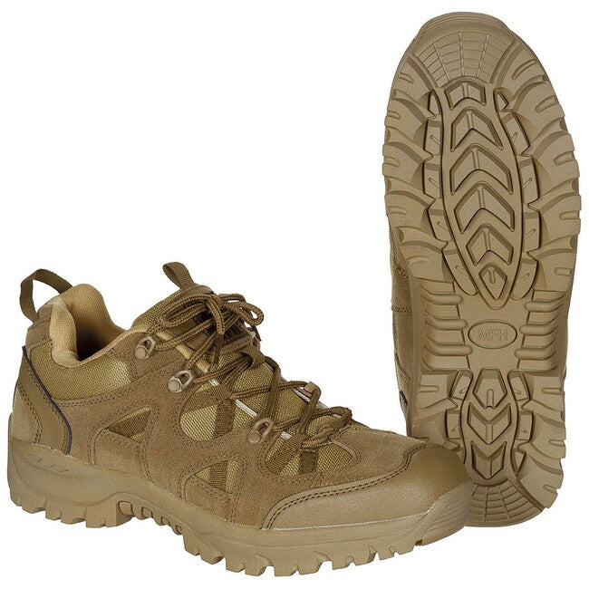 MFH Tactical Low Tactical Boots, Coyote Tan
