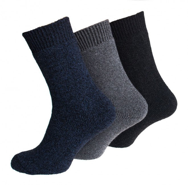 O&T Norwegian BGB Wool Socks, 3 pairs